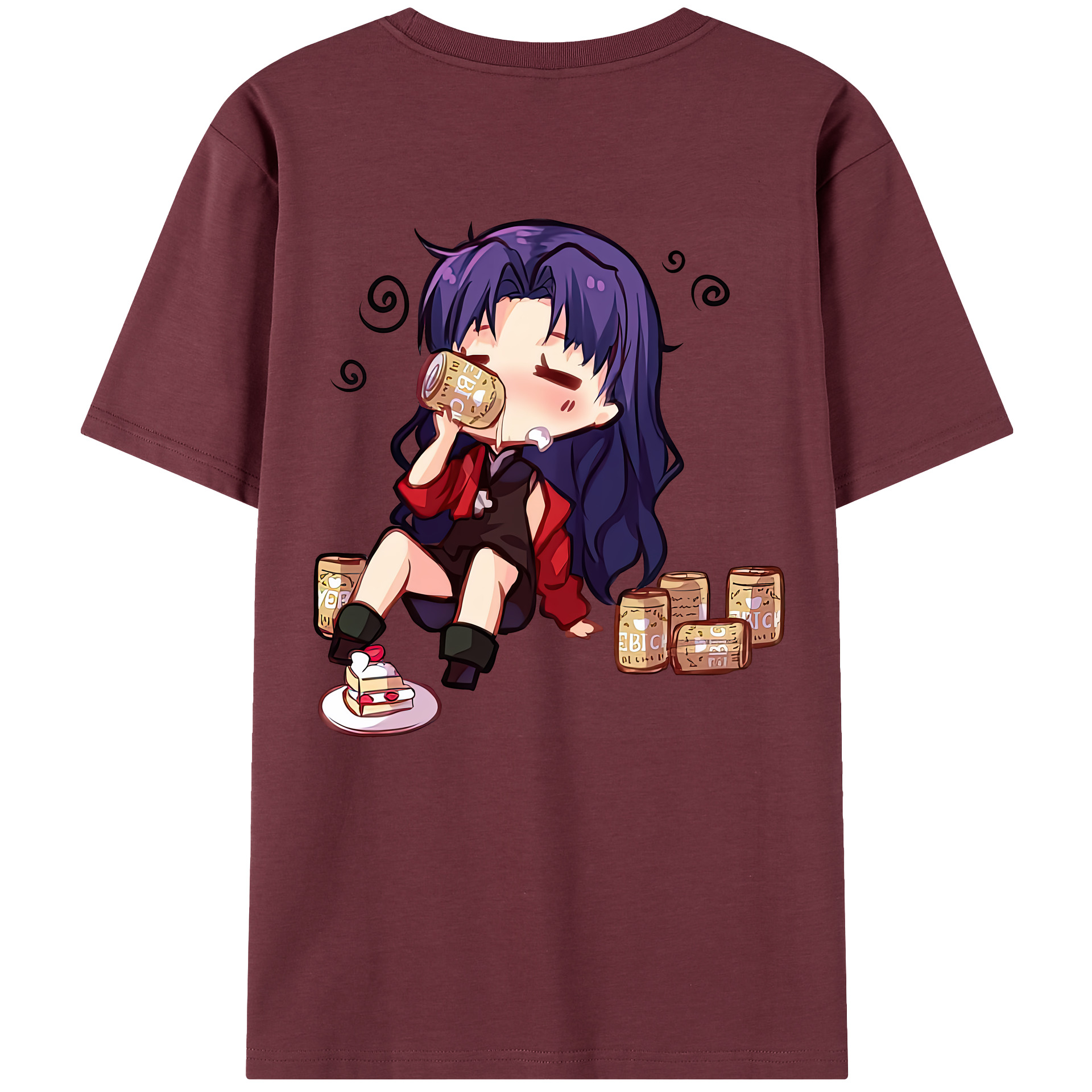 （画像用） EVA 新世紀エヴァンゲリオン 綿100％半袖Tシャツ（背面プリント）